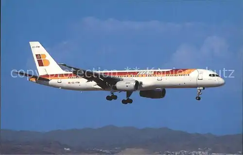 Flugzeuge Zivil Boeing 757 256 EC FYM cn 26245 fn 617 Iberia Mexico Kat. Airplanes Avions