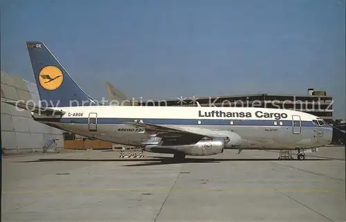 Flugzeuge Zivil Lufthansa Cargo Boeing 737 230C D ABGE c n 20257  Kat. Airplanes Avions