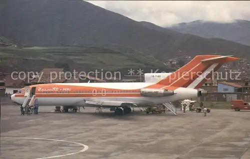 Flugzeuge Zivil Faucett Boeing 727 51C OB R 1115  Kat. Airplanes Avions