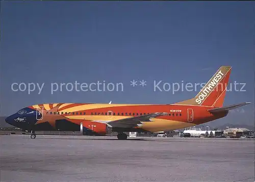 Flugzeuge Zivil Southwest Boeing B.737 3H4 N383 SW  Kat. Airplanes Avions