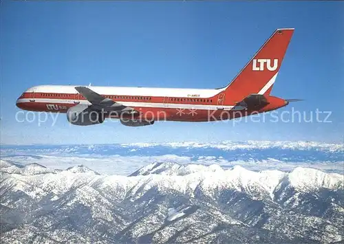 Flugzeuge Zivil LTU Sued Boeing 757 200 Kat. Airplanes Avions