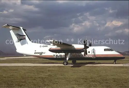 Flugzeuge Zivil Tavaj Linhas Aereas DHC 8 202 C GHRI N C 439 Kat. Airplanes Avions