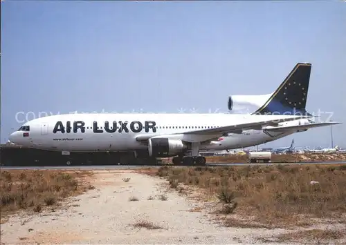 Flugzeuge Zivil Air Luxor Lockheed L 1011 CS TMP  Kat. Airplanes Avions