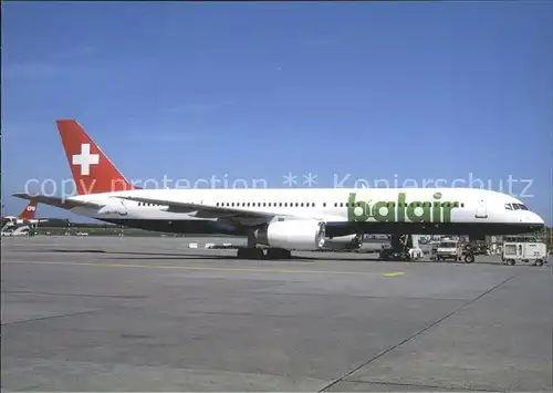 Flugzeuge Zivil Balair Boeing B 757 HB IHR  Kat. Airplanes Avions