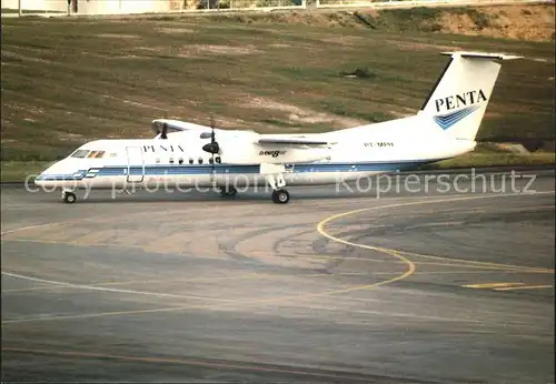 Flugzeuge Zivil Penta Pena DHC 8 314B Dash 8 395 PT MPH  Kat. Airplanes Avions