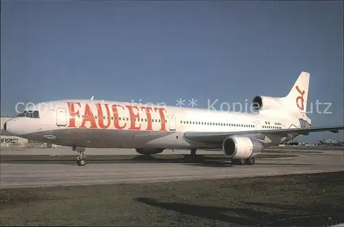 Flugzeuge Zivil Faucett Lockheed L 1011 1 OB 1455 c n 1002 Kat. Airplanes Avions