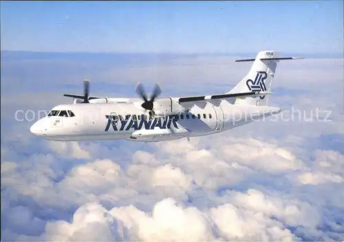 Flugzeuge Zivil Ryanair ATR 42 300 Kat. Airplanes Avions