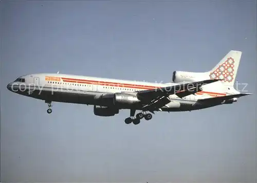 Flugzeuge Zivil Alia Royal Jordanian Lockheed L 1011 385 3 TriStar 500 JY AGB  Kat. Airplanes Avions