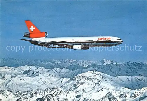 Swissair DC 10 30  Kat. Flug