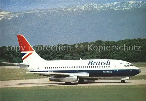 Flugzeuge Zivil British Airways Boeing 737 Kat. Airplanes Avions