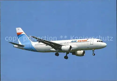 Flugzeuge Zivil Air Inter Airbus A 320 F GHQB Kat. Airplanes Avions