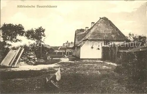 Bauernhaus Altfriesische Bauernhaeuser  Kat. Landwirtschaft