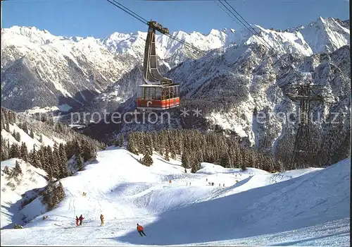 Seilbahn Fellhorn Oberstdorf  Kat. Bahnen