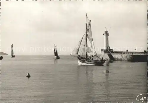 Segelboote Leuchtturm Bateaux de peche Royan  Kat. Schiffe