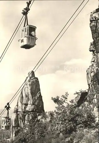 Seilbahn Thale Harz Kat. Bahnen