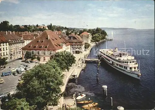 Motorschiffe Allgaeu ueberlingen Bodensee  Kat. Schiffe