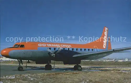 Flugzeuge Zivil Aspen Airways Convair CV 440 GO Orange Crush  Kat. Airplanes Avions
