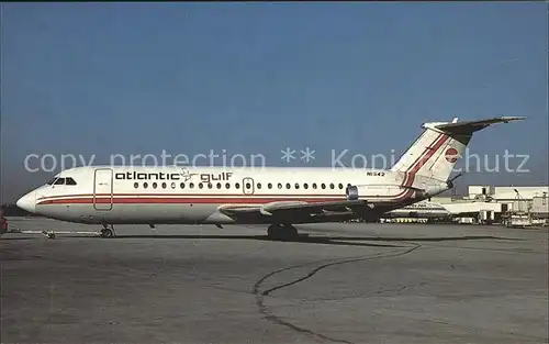 Flugzeuge Zivil Atlantic Gulf BAC 1 11 203 AE N1542 S N 016 Kat. Airplanes Avions