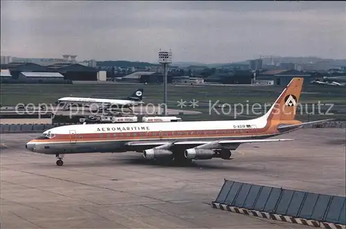 Flugzeuge Zivil Aeromartime DC.8 33 D. ADIR C N 45526 Kat. Airplanes Avions