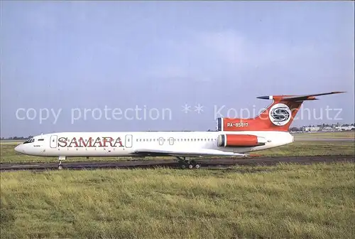Flugzeuge Zivil Samara Airlines Tu 154M RA 85817 xb 1007  Kat. Airplanes Avions