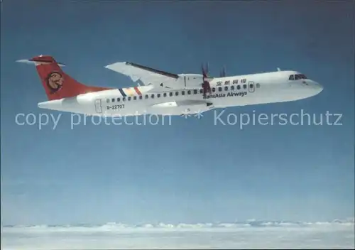 Flugzeuge Zivil TransAsia Airways B 22707 ATR 72 Kat. Airplanes Avions