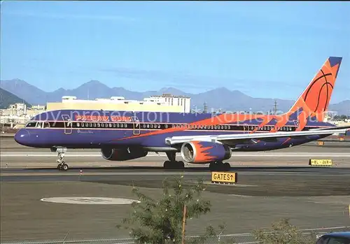 Flugzeuge Zivil America West Phoenix Suns Boeing 757 225 N907AW  Kat. Airplanes Avions