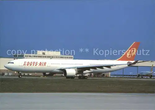 Flugzeuge Zivil Roots Air A330 322 D AERD c n 143 Kat. Airplanes Avions