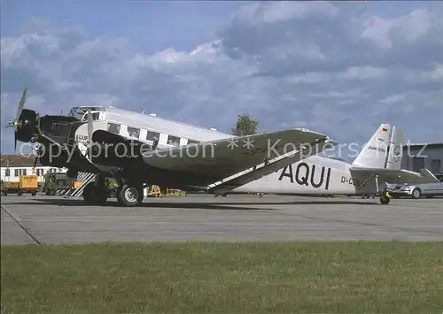 Lufthansa JU 52 D AQUI D CDLN Kat. Flug