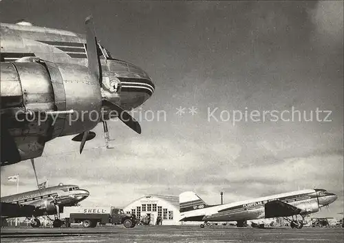 Flugzeuge Zivil Flugfelag Islands DC 3 TF ISD c n 4327 Kat. Airplanes Avions