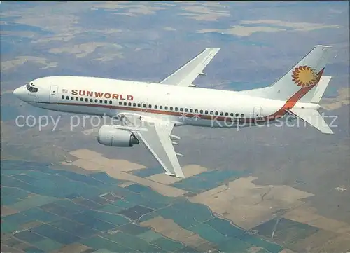 Flugzeuge Zivil Sunworld International Airways Boeing 737 300 Kat. Airplanes Avions