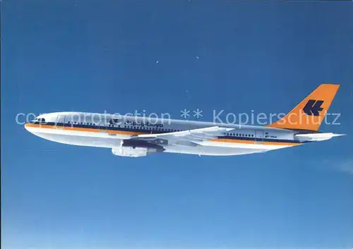 Flugzeuge Zivil Hapag Lloyd Airbus A 300 B4  Kat. Airplanes Avions