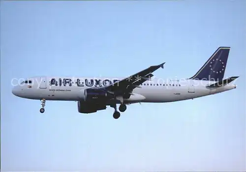 Flugzeuge Zivil Air Luxor A320 212 CS TNE  Kat. Airplanes Avions