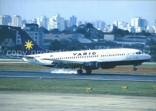 Flugzeuge Zivil Varig B737 36N PP VPS c n 28671 2955  Kat. Airplanes Avions