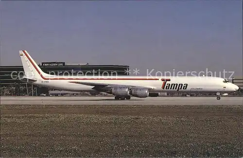 Flugzeuge Zivil Tampa Colombia McDDouglas DC 8 71F c n 45970 HK 3785X  Kat. Airplanes Avions