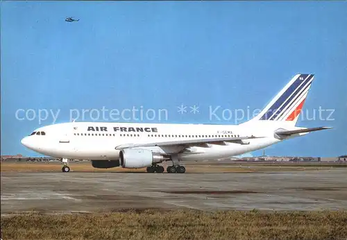 Flugzeuge Zivil Air France Airbus A 310 F GEMA Kat. Airplanes Avions