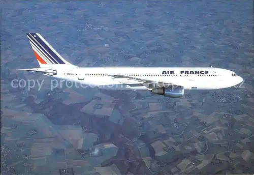 Flugzeuge Zivil Air France Airbus A 300 F BVGA Kat. Airplanes Avions