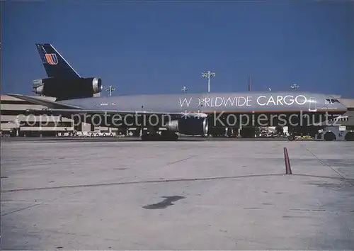 Flugzeuge Zivil United Worldwide Cargo McDDouglas DC 10 30F N1859U  Kat. Airplanes Avions