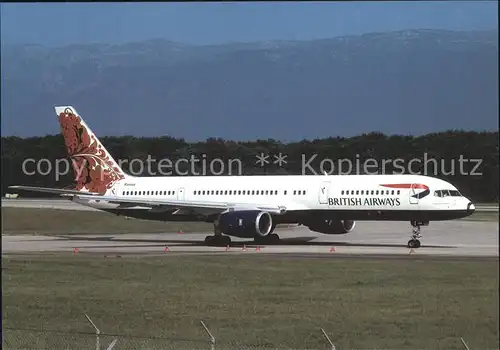 Flugzeuge Zivil British Airways Boeing 757 236 G BIKH cn 22179 Kat. Airplanes Avions