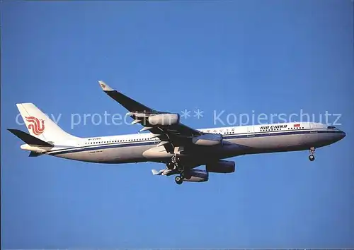 Flugzeuge Zivil Air China A340 311 B2385  Kat. Airplanes Avions