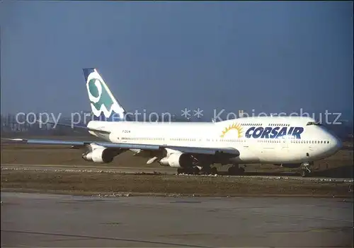 Flugzeuge Zivil Corsair B747 312 F GSUN c n 23030 593 Kat. Airplanes Avions