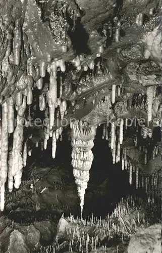 Hoehlen Caves Grottes Teufelshoehle Fraenkische Schweiz Kaiser Barbarossa  Kat. Berge