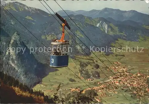 Seilbahn Laber Oberammergau Kofel Kat. Bahnen