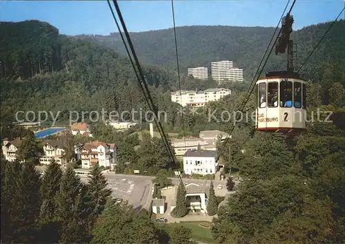 Seilbahn Bad Harzburg  Kat. Bahnen