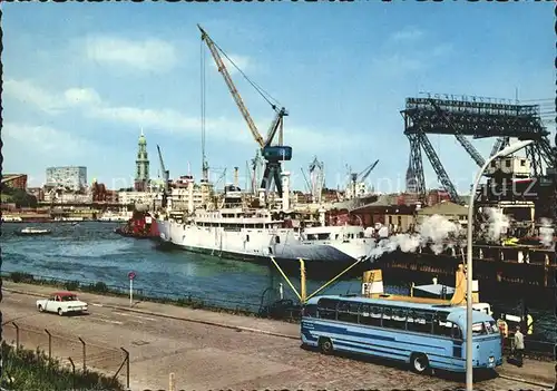 Werftbau Hamburg Hafen Kat. Schiffe