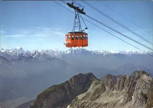 Seilbahn Saentis Alpenpanorama Kat. Bahnen