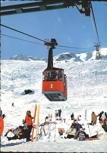 Seilbahn oetztaler Gletscherbahn Soelden Kat. Bahnen