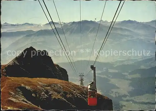 Seilbahn Casonsgrad Flims Kat. Bahnen