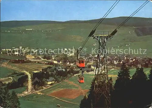 Seilbahn Oberwiesenthal Erzgebirge Kat. Bahnen