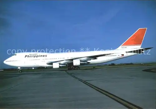 Flugzeuge Zivil Philippines EX MEA B747 2B4B combi N203AE c n 21098 Kat. Airplanes Avions