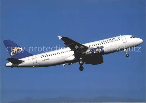 Flugzeuge Zivil Iberworld A320 EC GZD  Kat. Airplanes Avions